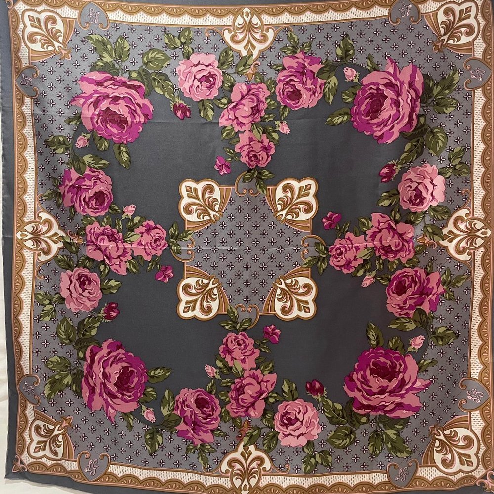 Lulu Guinness London Silk Scarf